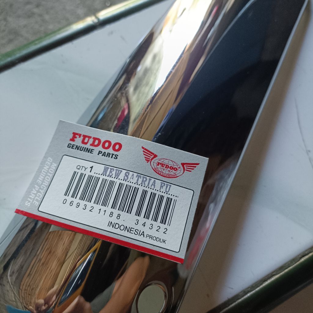 TEMENG TUTUP KNALPOT SATRIA FU NEW FACELIFT ORI