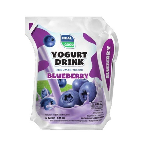 

REAL GOOD YOGURT DRINK BLUEBERRY 125 ML 8993110003776