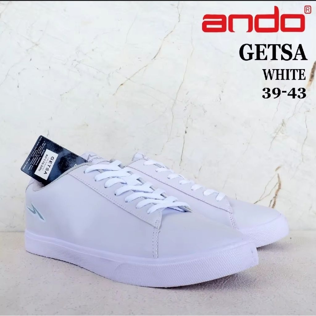 Sepatu ANDO Size 39-43 - GETSA - TRICKS - TRICKS ALPHA - Sepatu Sneakers Pria