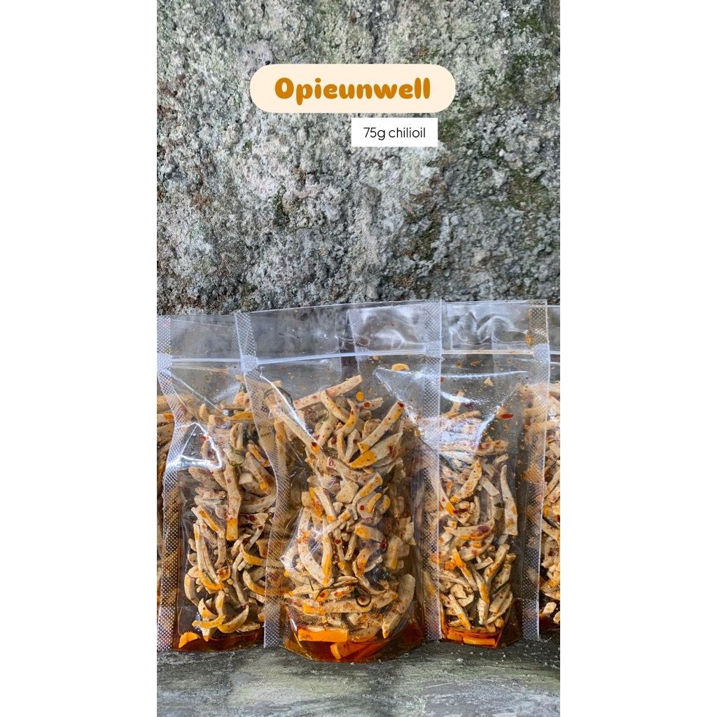 

Cemilan Basreng Kering Enak Murah Chili oil Mini Pedas//homemade byandin