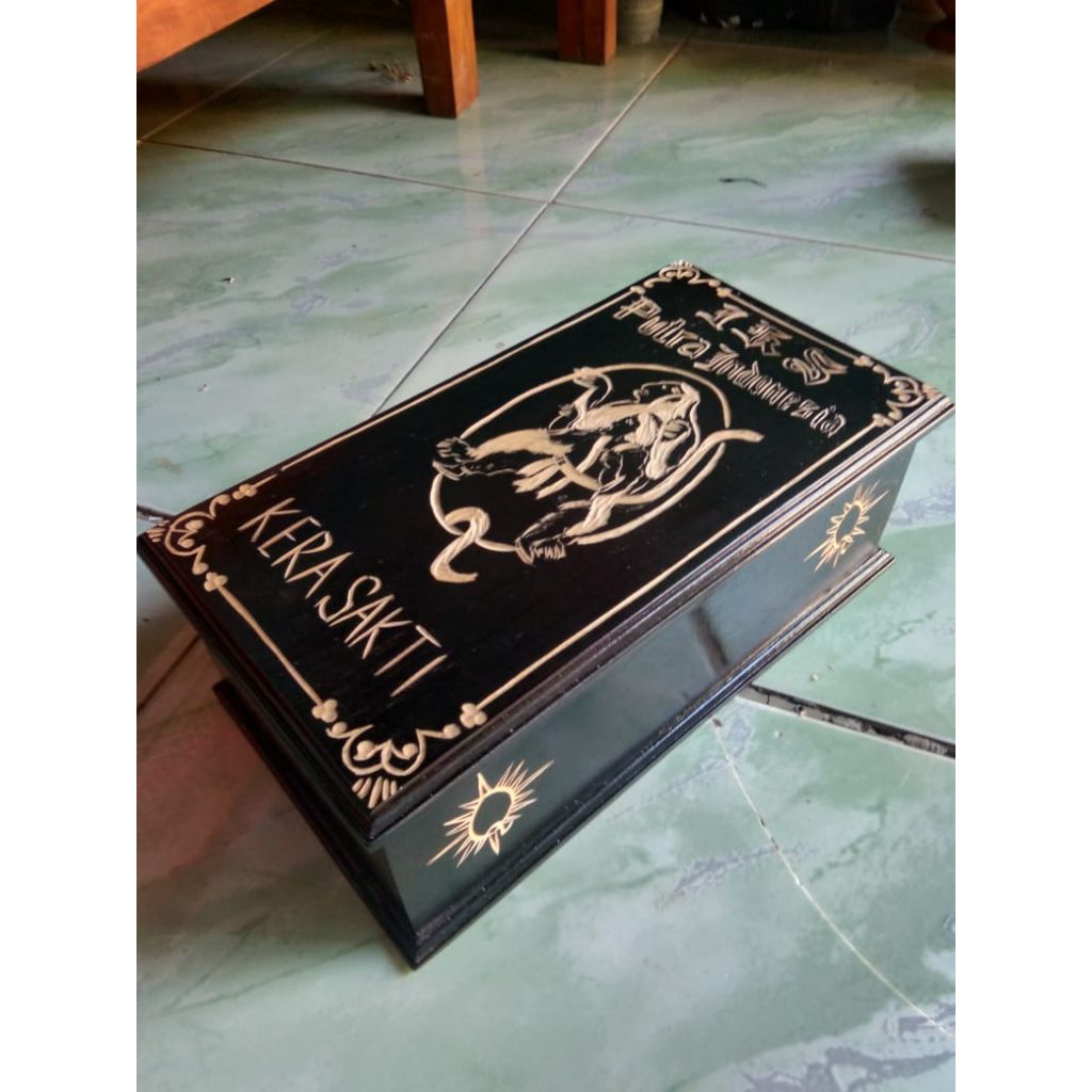 ⭐⭐⭐⭐⭐Tempat sabuk IKSPI silat bahan kayu jati