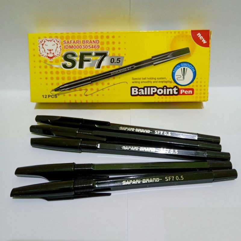 

BOLPEN SAFARI SF-7 BLACK INK HARGA PER 1PAK