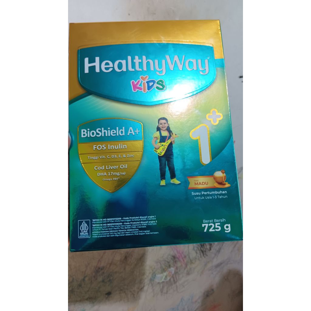 

Healthyway1+Susu Bubuk Pertumbuhan Anak 1-3tahun