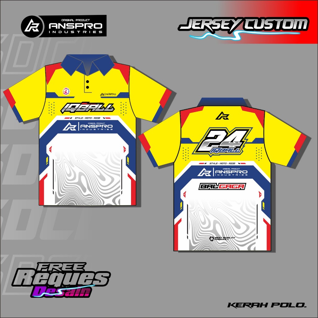 Jersey custom balap jersey balap jersey racing custom free request jersey kerah polo jersey bengkel