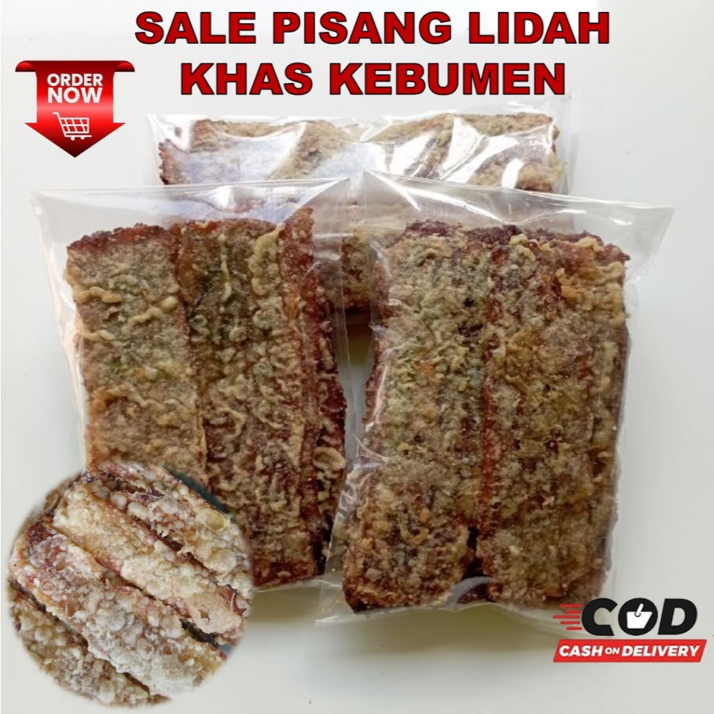 

Sale Pisang Manis Legit/Sale Pisang Lidah 250 gram
