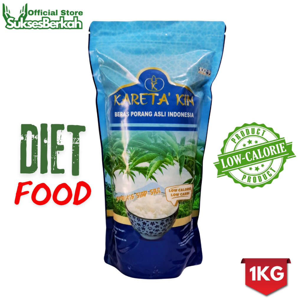 

Beras porang 1kg kareta kin shirataki konjac rice diet rendah kalori non fukumi