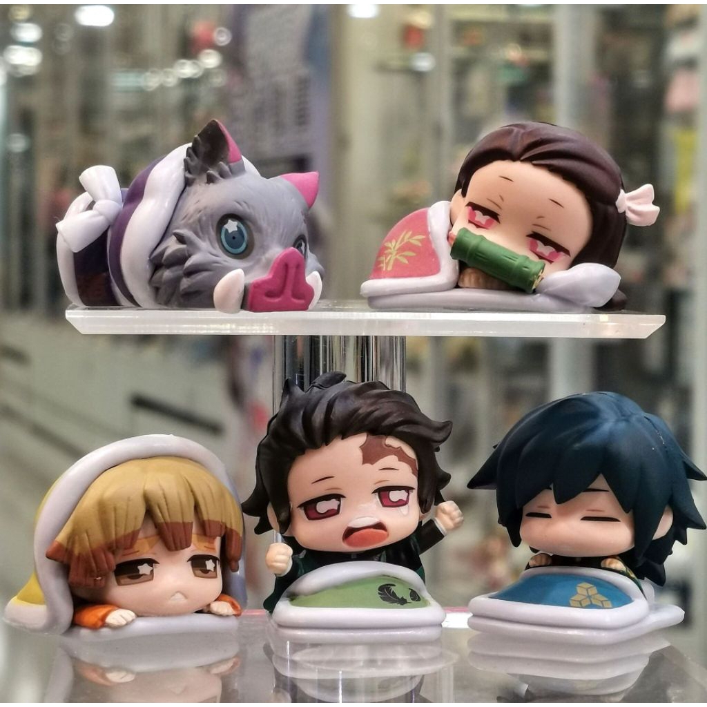 Action Figure Kimetsu no Yaiba | Mainan Tokoh Aksi Pajangan Anime Demon Slayer OnemutanSleeping | Ag