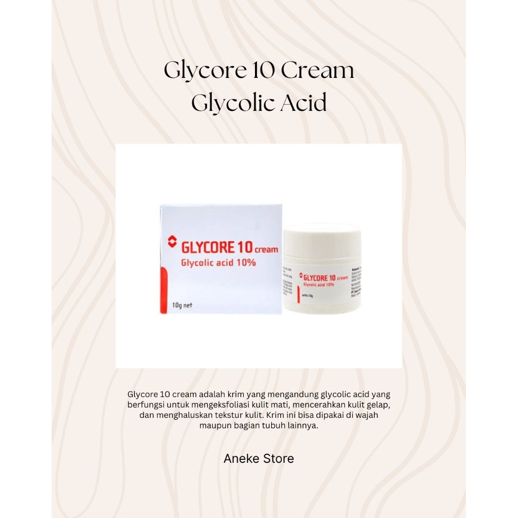 ORIGINAL Glycore 10 Cream | Exfoliating Cream