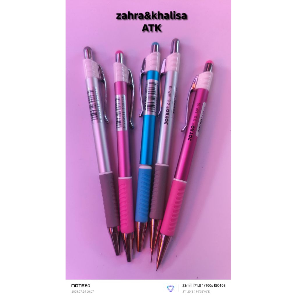 

PENSIL MEKANIK PENCILS MECHANICAL PENCIL JOYKO 0.5