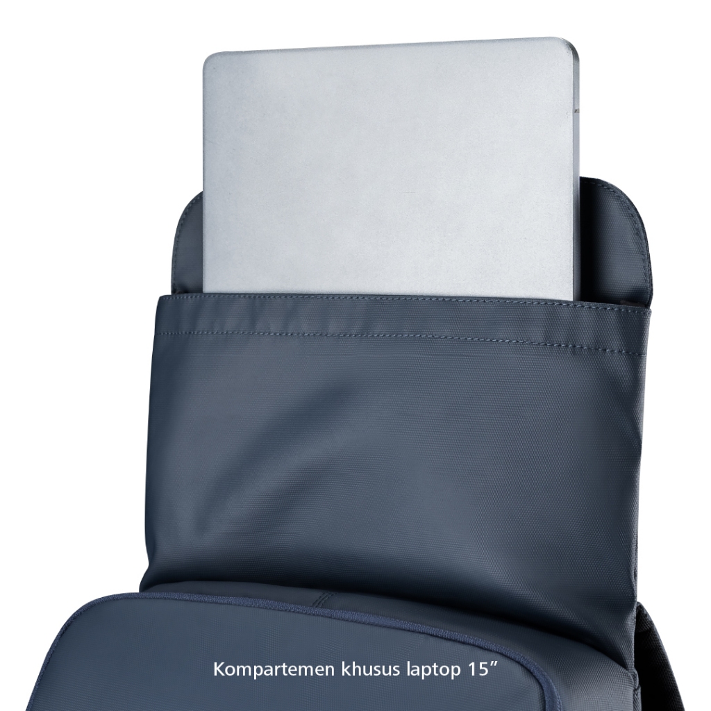 Value Pack Bodypack Modest 1.3 Laptop Backpack 15-Inch Tas Ransel Kerja Kuliah Sekolah Durable Tahan