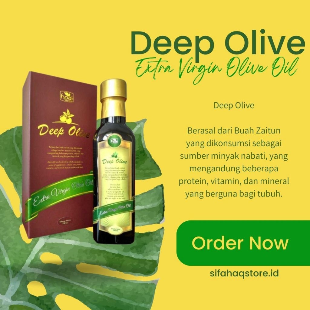 Minyak Zaitun Asli Deep Olive Extra Virgin Olive Oil