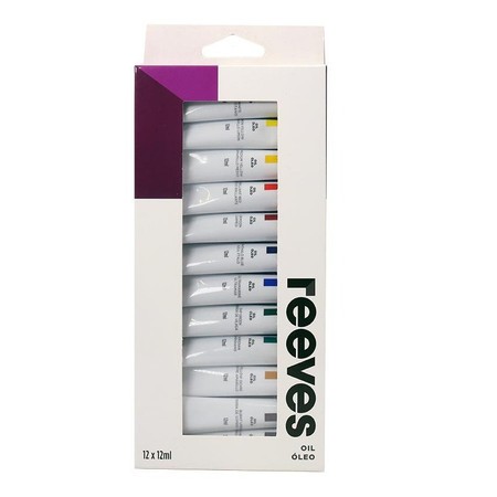 

CAT MINYAK REEVES ISI 12 / OIL COLOURS REEVES 12