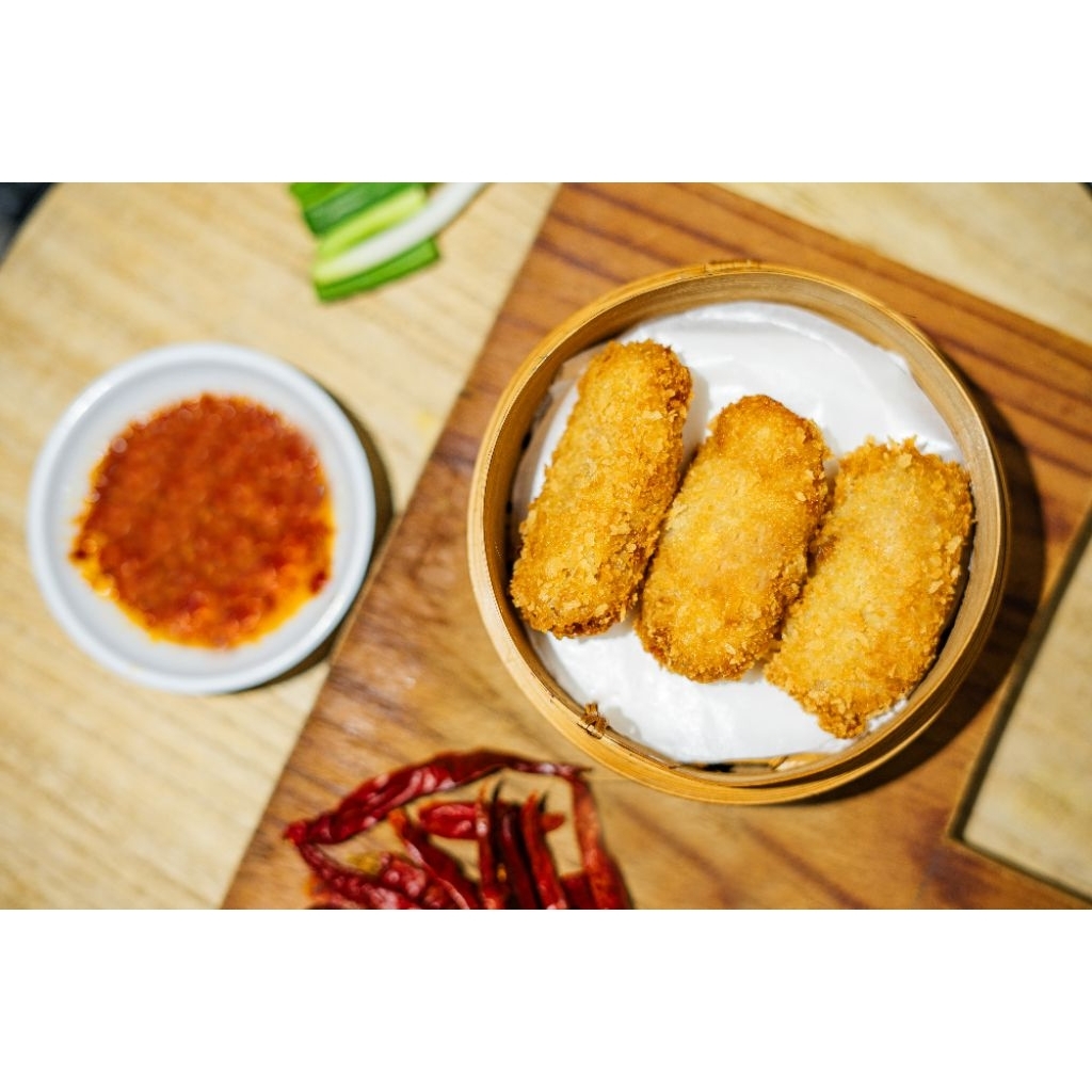 

Dimsum Udang Keju Goreng 3 Pcs