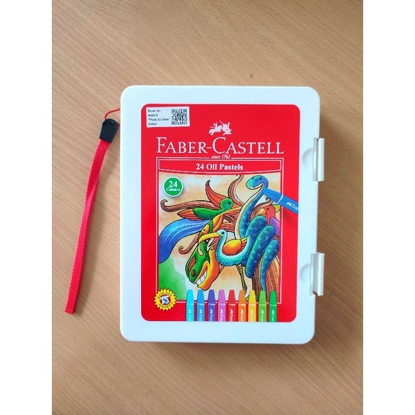

Faber Castell Hexagonal Oil Pastel 24 Color Crayon Minyak 120089A