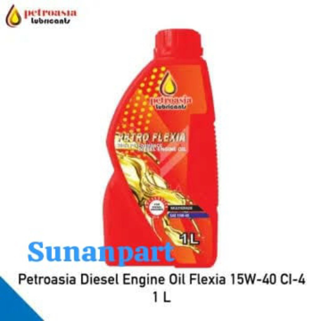 Petroasia Oli Mesin Diesel Flexia API CI-4 1 LITER ORIGINAL