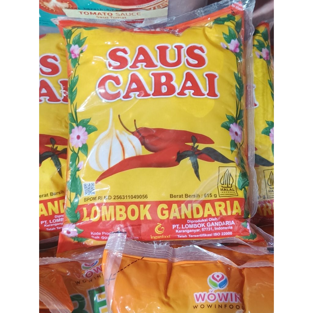 

Saus Sambal Gandaria 615gr