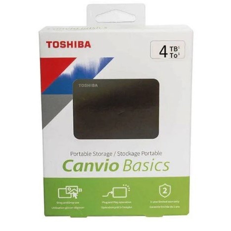 Toshiba Canvio Basic 4TB HD HDD Hardisk |Harddisk eksternal external