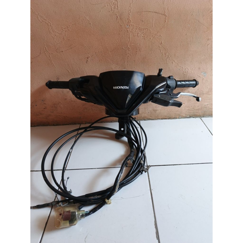 Stang stir fullset Speedometer Cover batok depan belakang Honda Vario 150 New pnp Vario 125 led orig