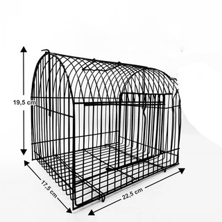 Ready Sangkar Untul Besi Kotak & Lengkung Kandang Untulan Kecil Untuk Burung Pleci Lovebird Hewan