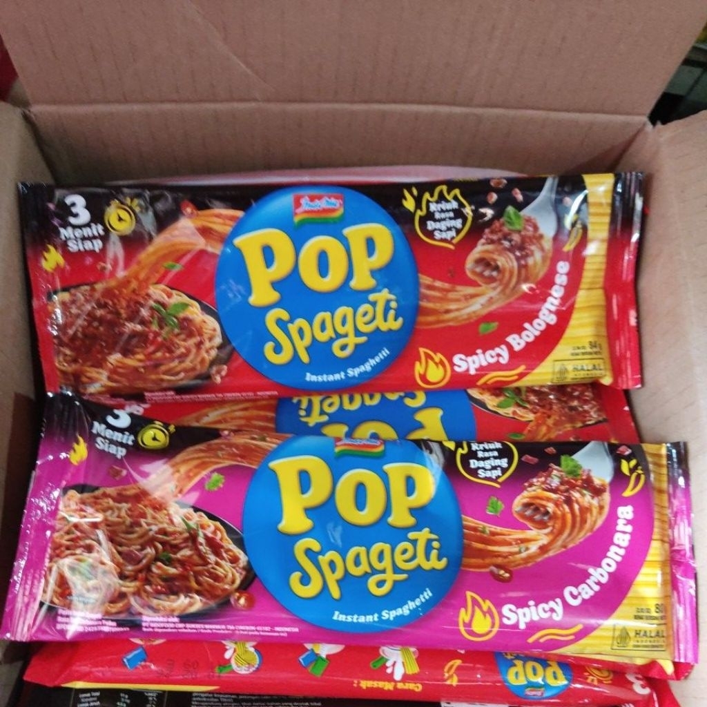 

POP SPAGETI KEMASAN 80GR