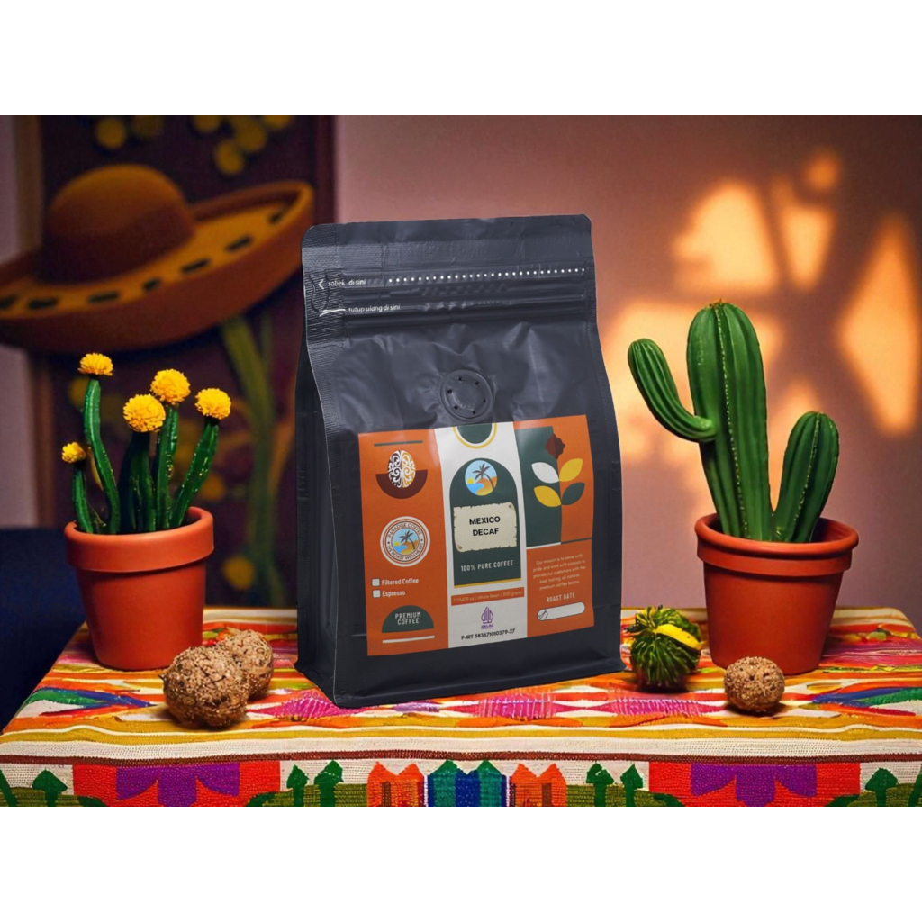 

Paradise Coffee Mexico Decaf Arabica 200 gram