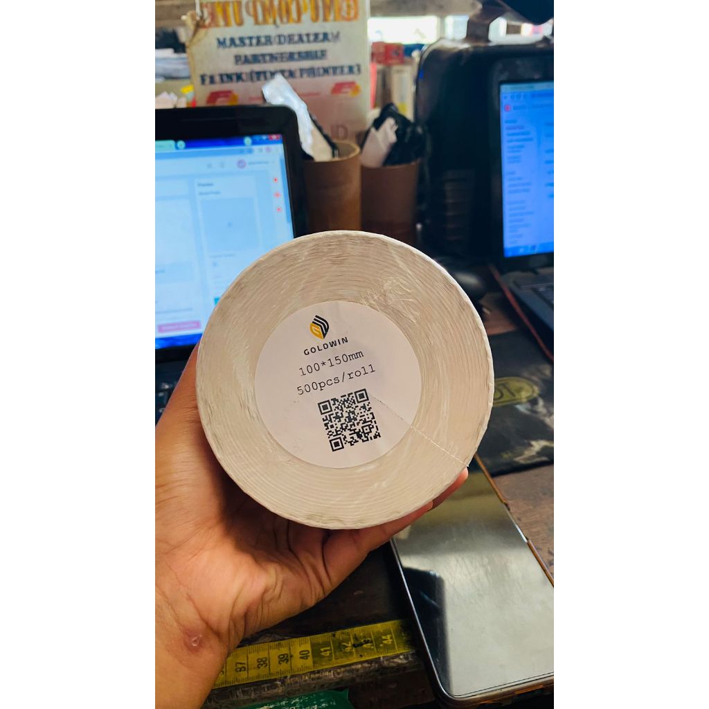 

LABEL STICKER THERMAL 100 X 150