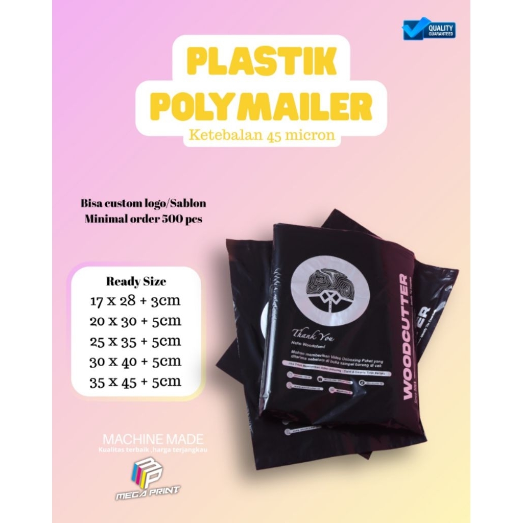 

plastik polymailer custom sablon