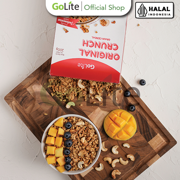 

Sereal GoLite Original Crunch Grain Cereal with Cashew 200g - w/ wholegrain rolled oat