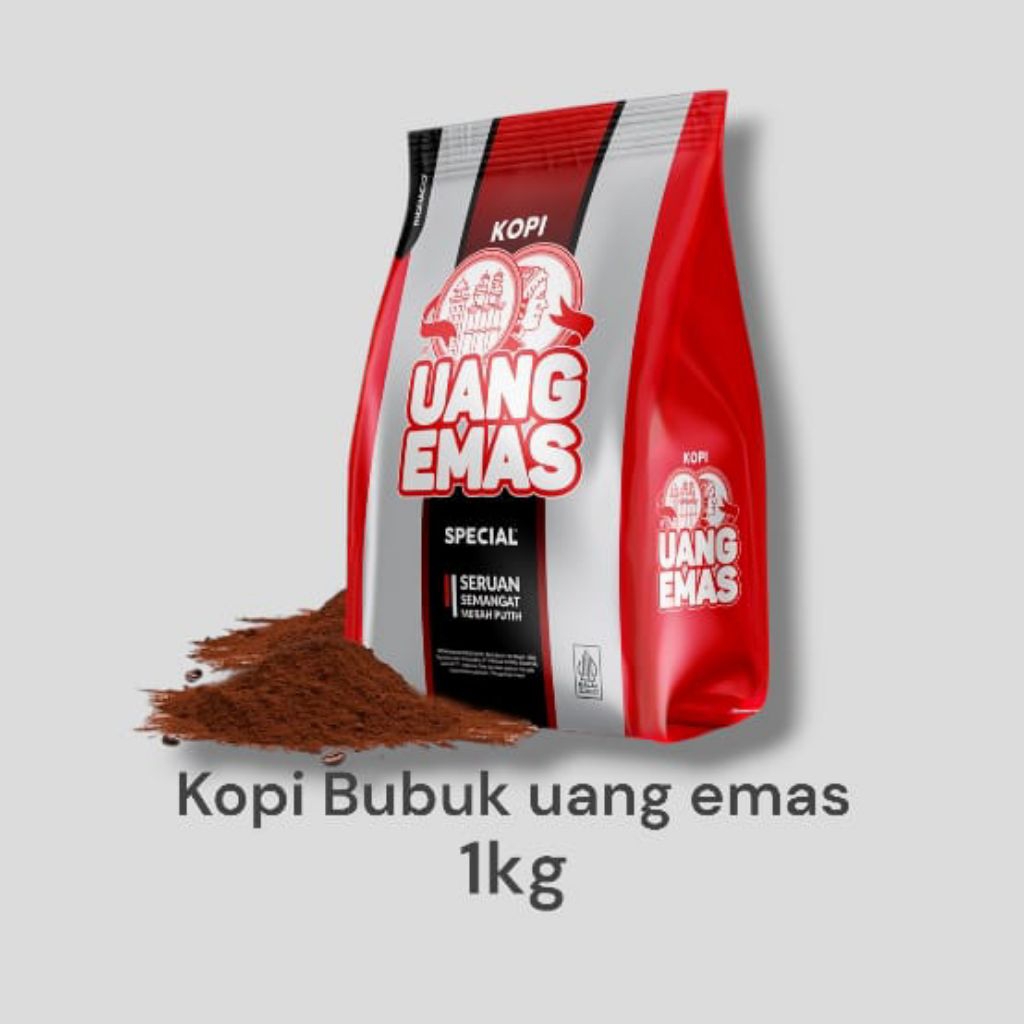 

Kopi Bubuk Murni Uang Emas Spesial 1Kg Termurah