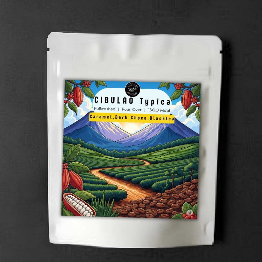 

Kopi Arabica Single Origin Cibulao Fullwash Process - Kemasan Sample 20 gr