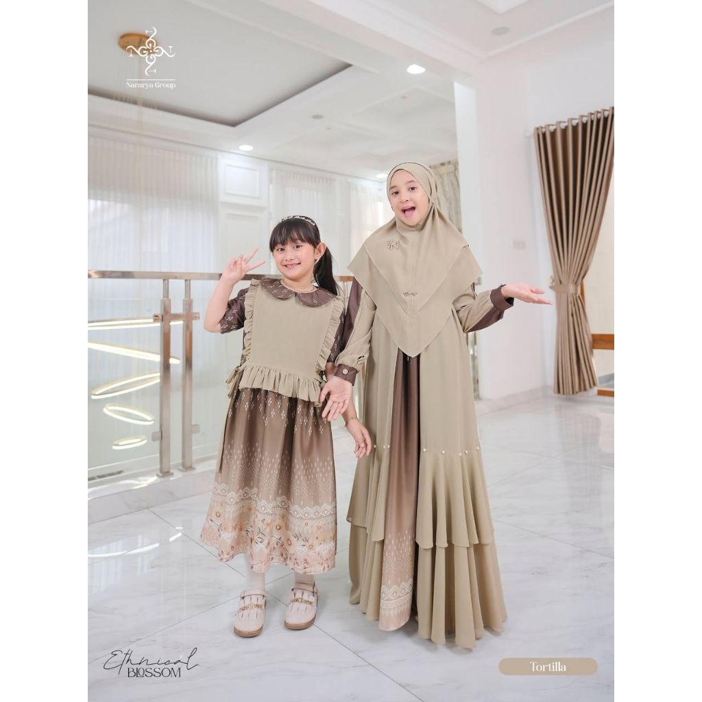 Ethnical blossom by Nararya/DRESS ANAK/DRESS PESTA