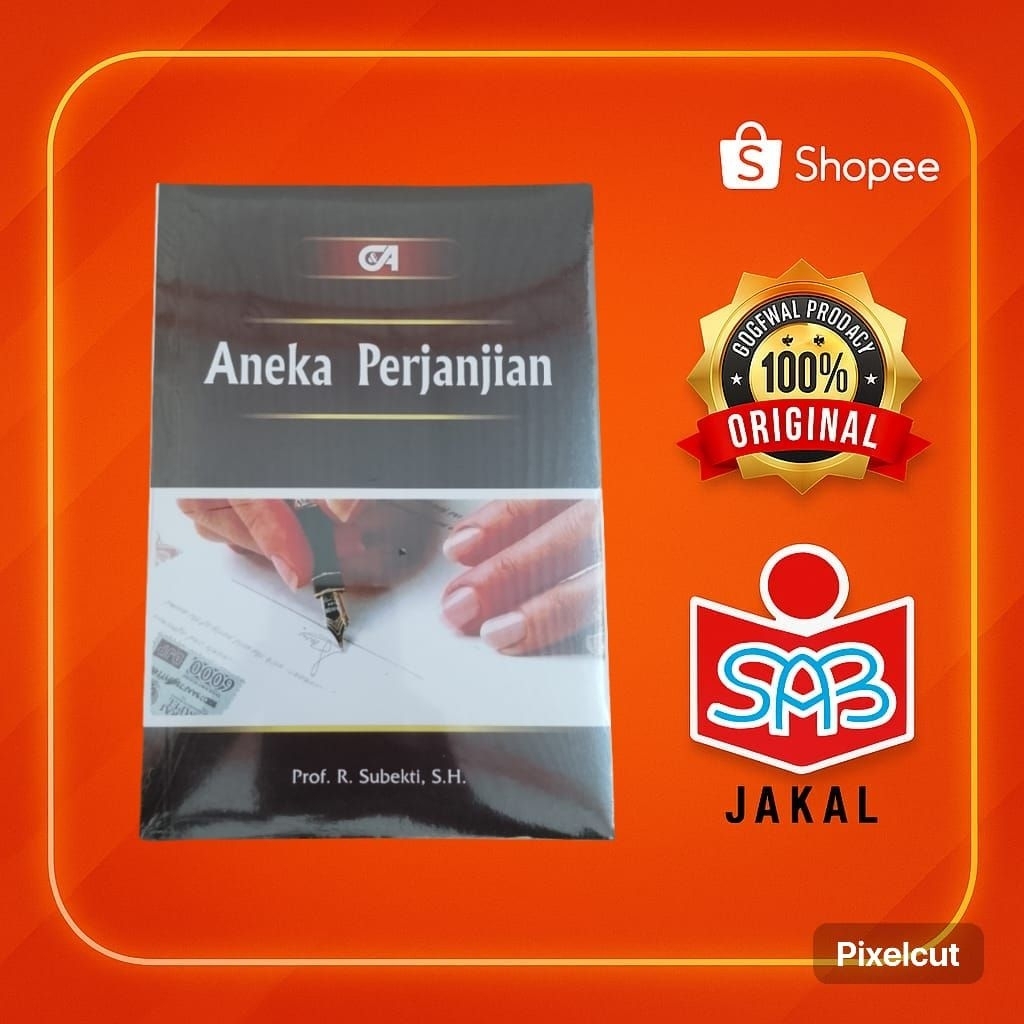 Buku Aneka Perjanjian – Prof. R. Subekti, S.H. Original Hukum Terbaru