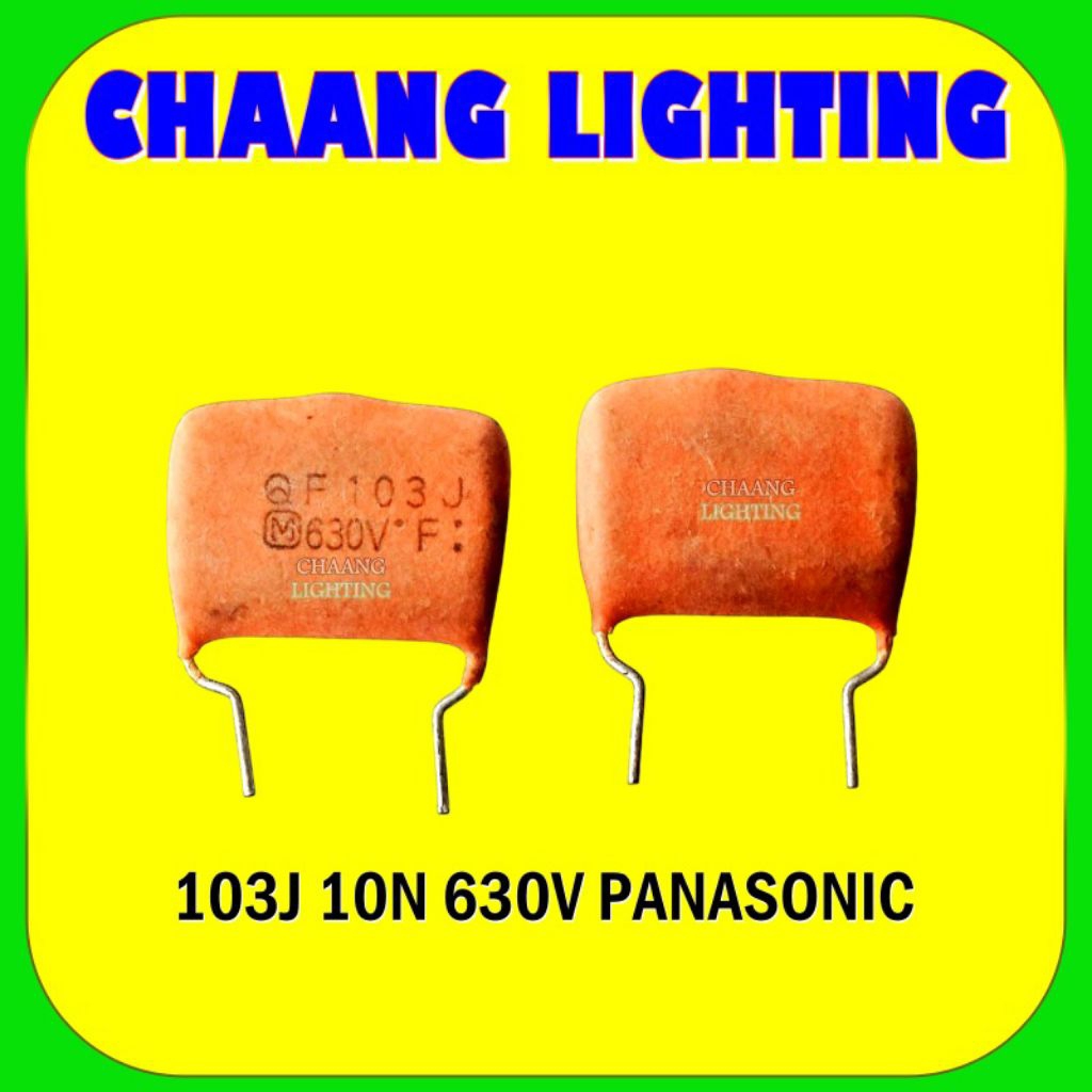 KAPASITOR MILAR 10N 630V MILAR 0.1UF 630V KERAMIK