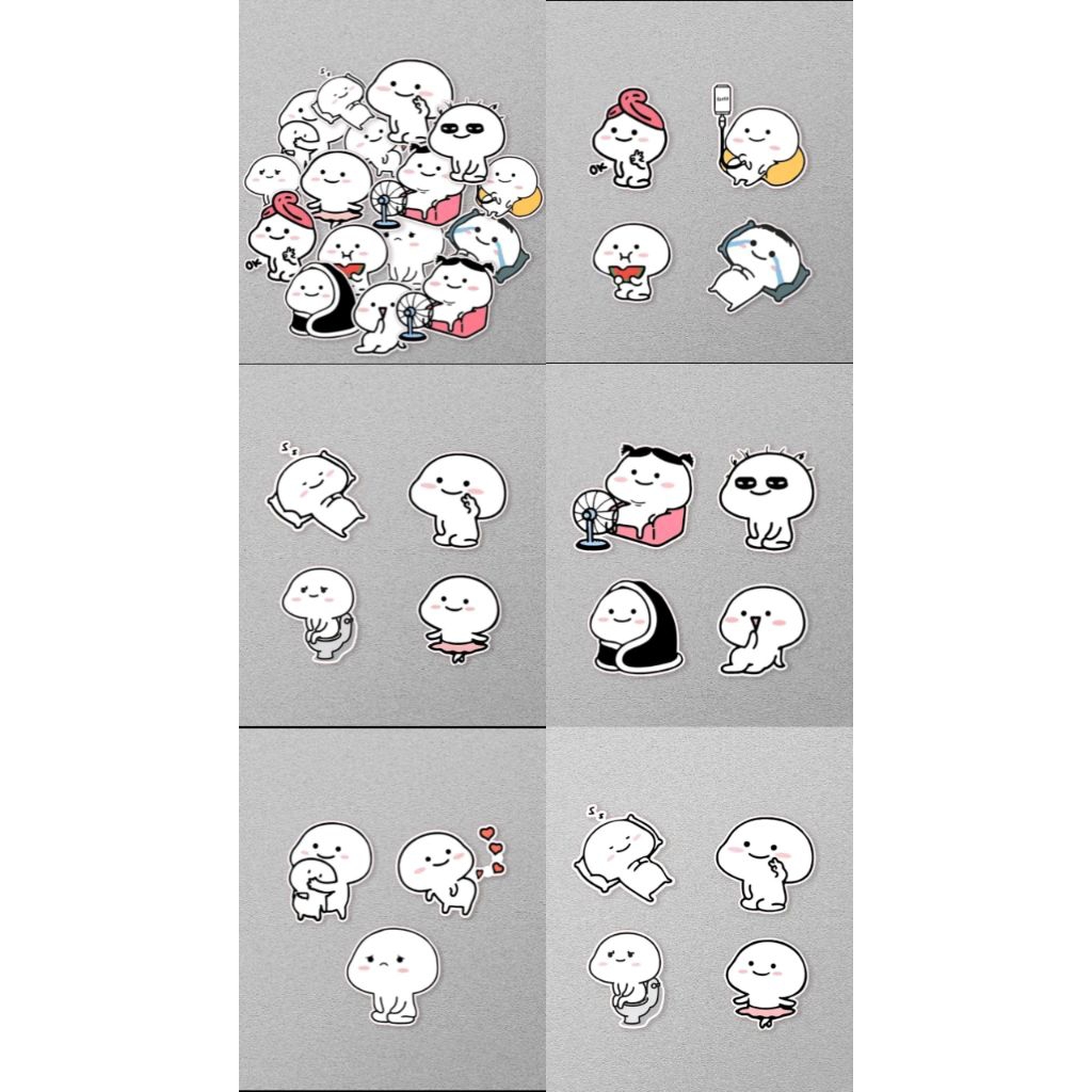 

stiker labubu lucu