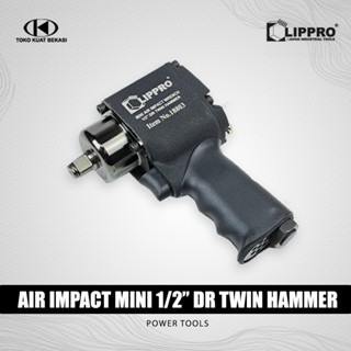 LIPPRO AIR IMPACT WRENCH 1/2" DR TWIN HAMMER 18803