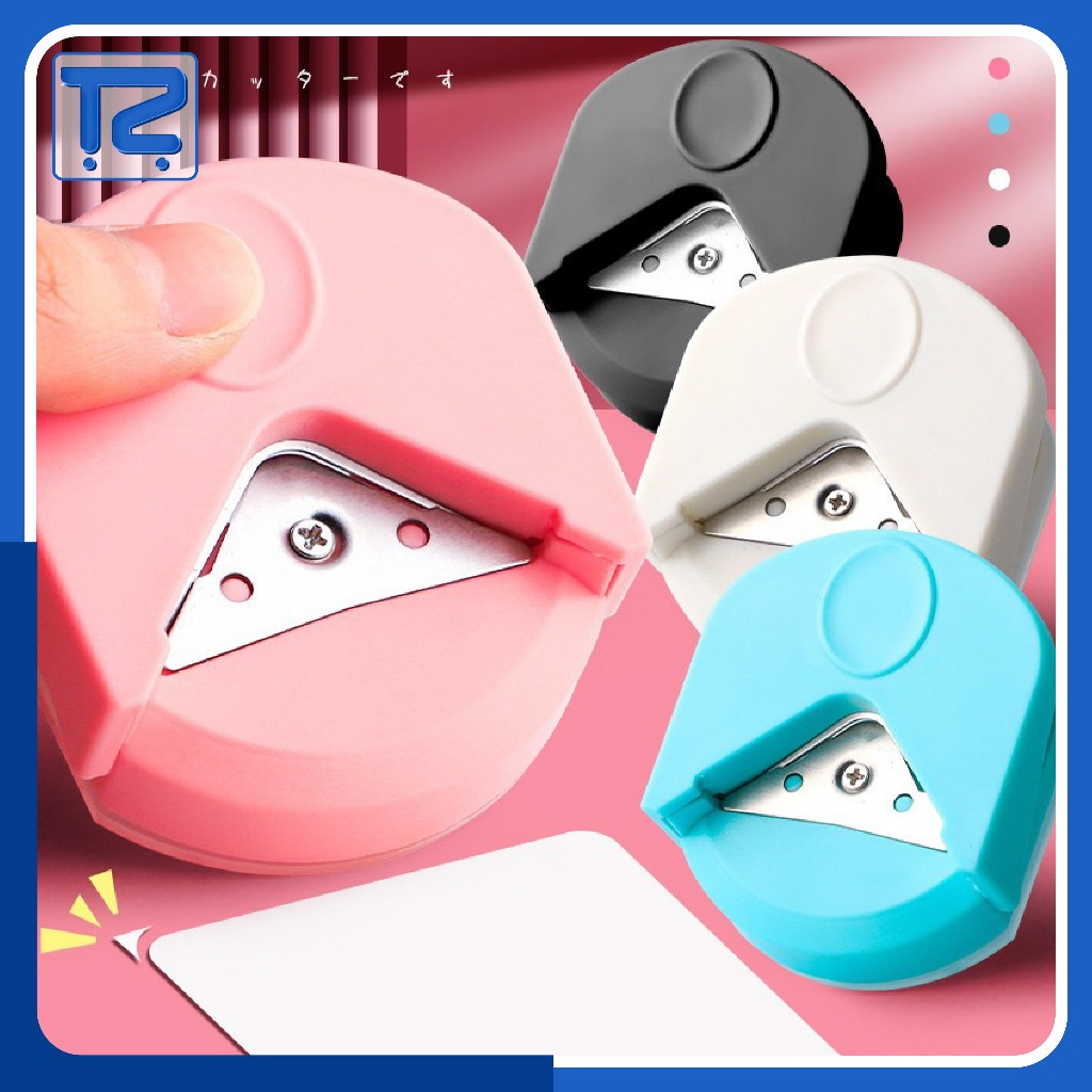 

Pemotong Kertas Paper Round Corner Pembentuk Sudut Kertas Cutter Puncher R4 ATK3014