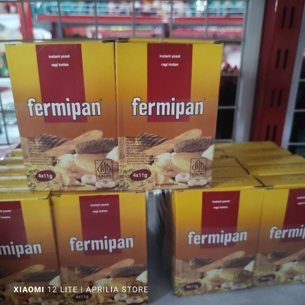

1 Box Fermipan dan Fermipan super isi 4 sachet @11gr