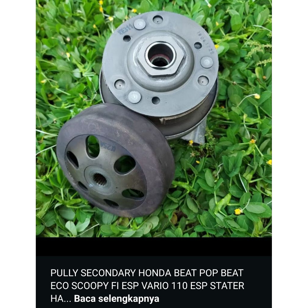 PULLY SECONDARY HONDA BEAT ECO SCOOPY FI ESP VARIO 110 ESP STATER HALUS COPOTAN ORIGINAL