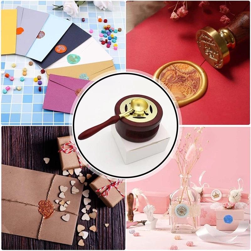 

Sealing Wax Furnace Stove Pot - Tungku Lilin Segel Elegan & Bergaya Retro