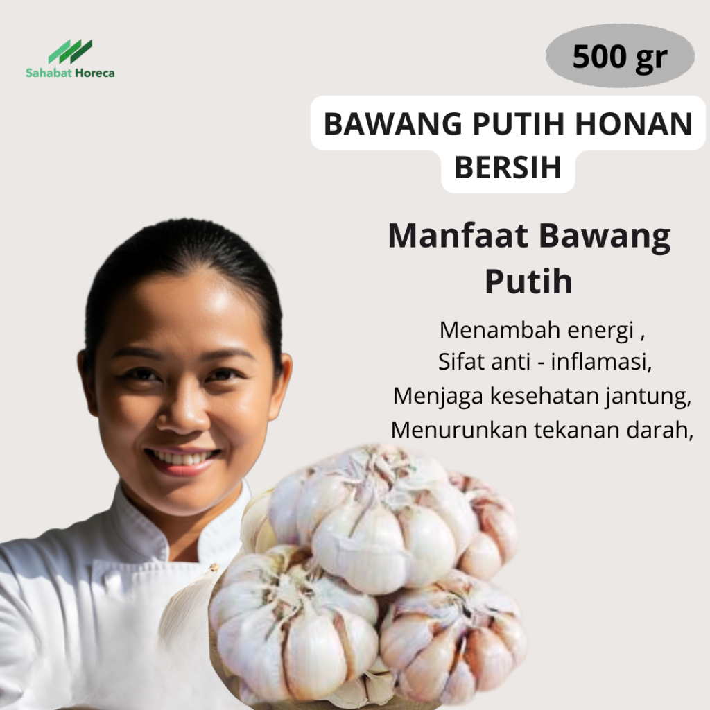 

Bawang Putih Honan Bersih 500gr - 01