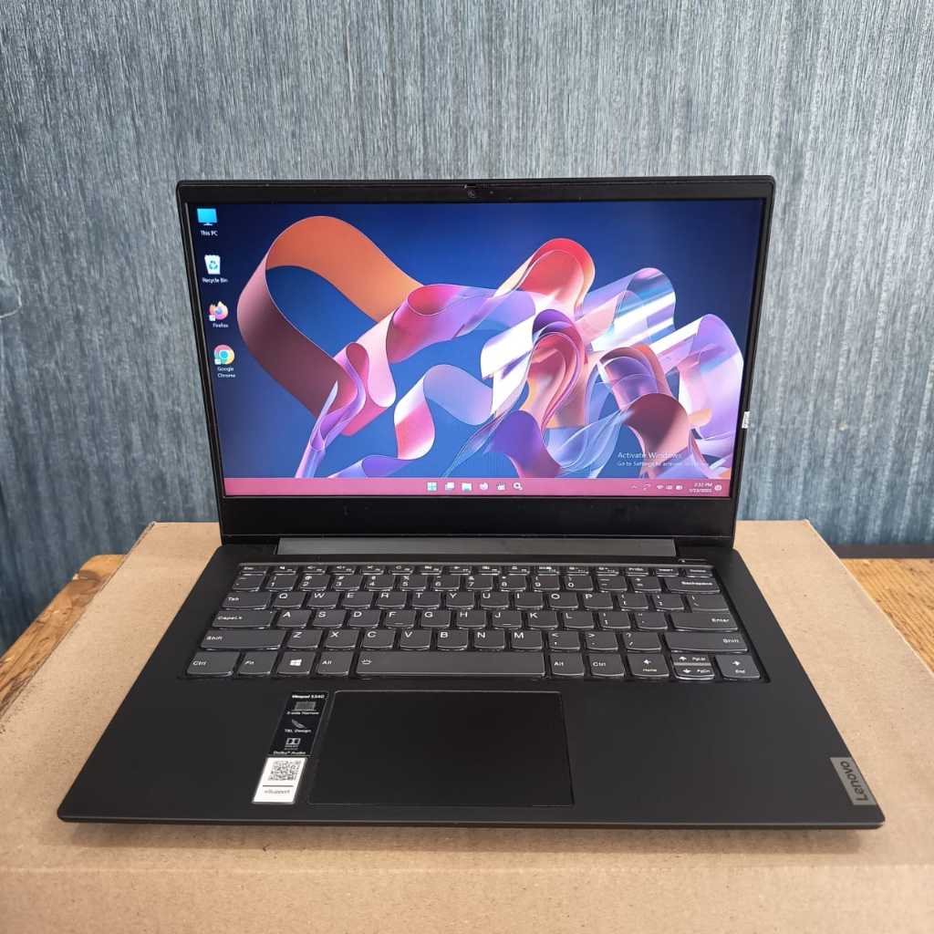 LAPTOP SECOND,Laptop Lenovo Ideapad S340,Core i5-10210U, Gen 10Th, Ram 8Gb / 512Gb, Black
