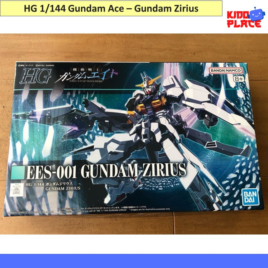 HG 1/144 Gundam Ace – Gundam Zirius