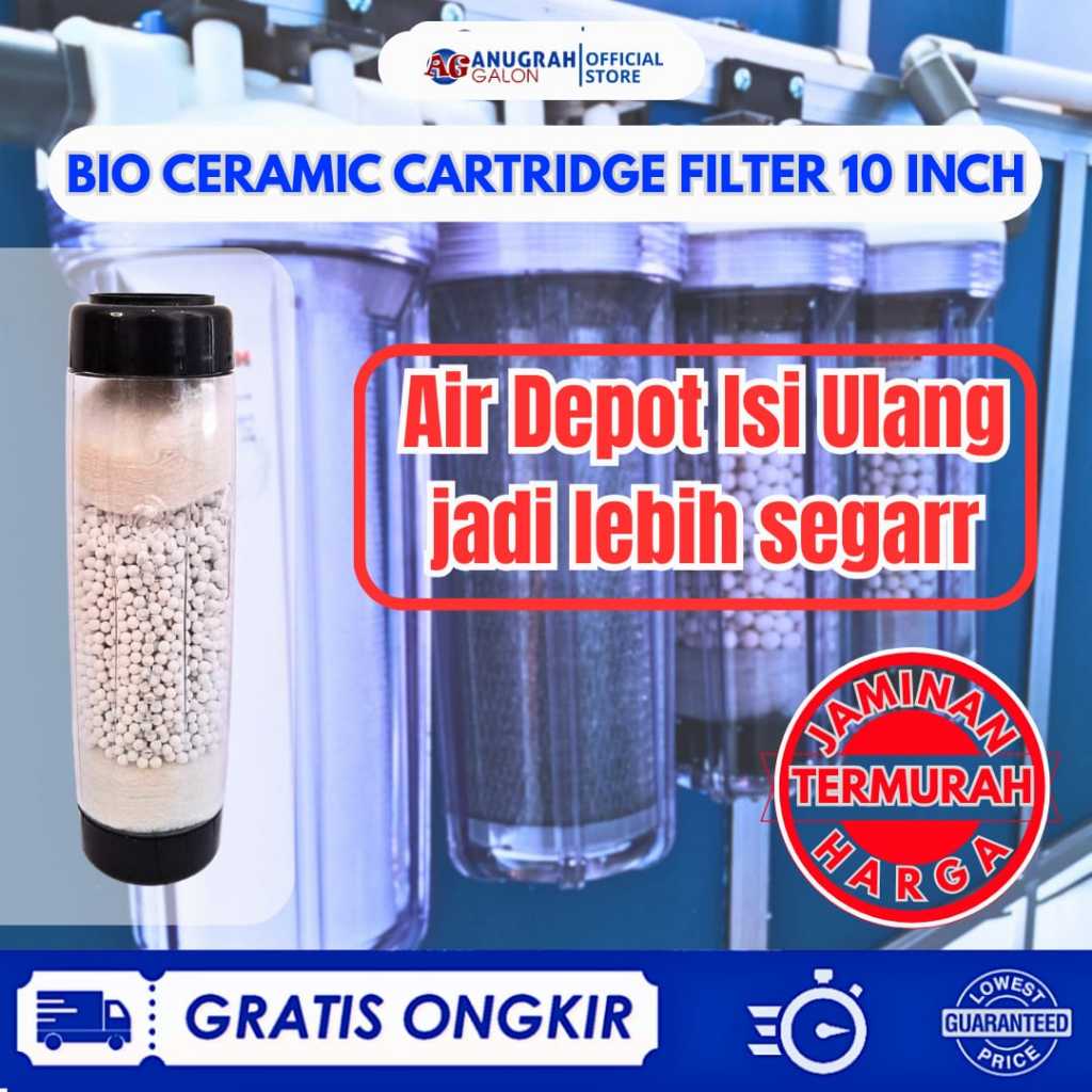 Catridge Bio Ceramic Ball 10 inch - Catridge Filter 10 inch