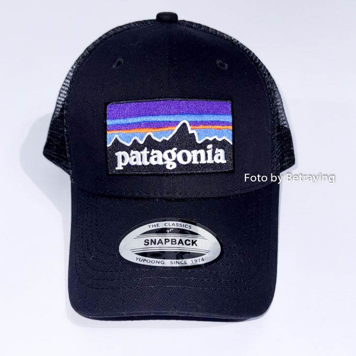 Topi baseball Patagonia Black 1 warna hitam pria dan wanita