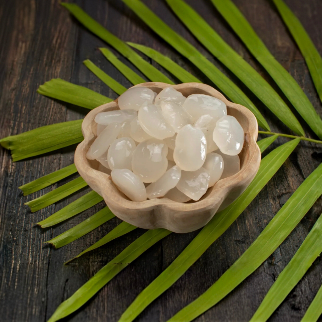 

Kolang Kaling Segar – Kualitas Premium – Tekstur Kenyal & Lembut – Cocok untuk Es Campur & Kolak – 1kg