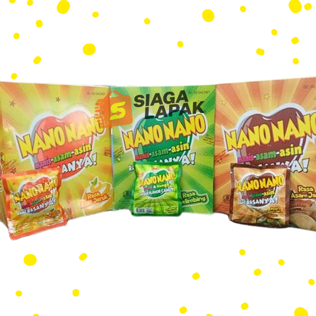 

Nano Nano 1 BOX ISI 30 Permen Rasa Buah Aneka Varian Rasa [BELI BANYAK LEBIH MURAH]