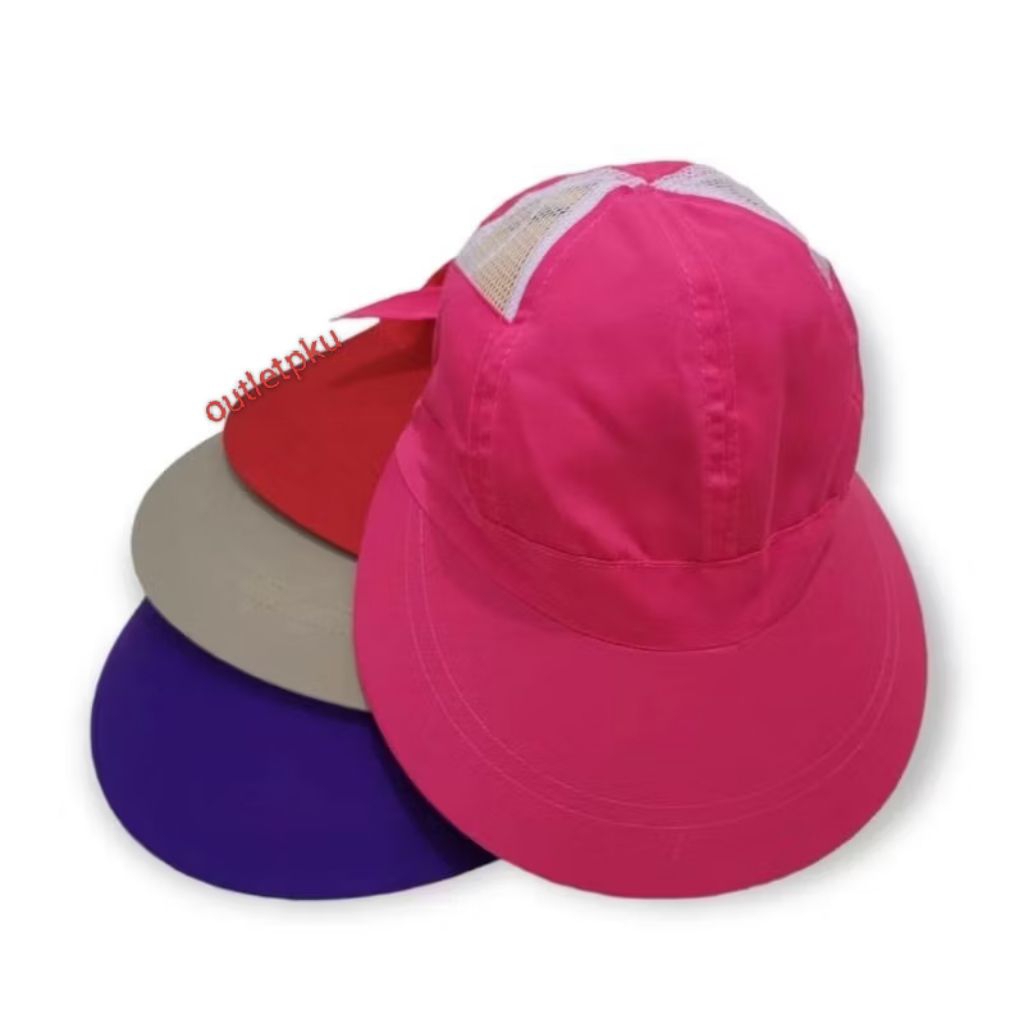 Topi Pantai Golf Wanita Lipat Anti Uv Hat Sport Co