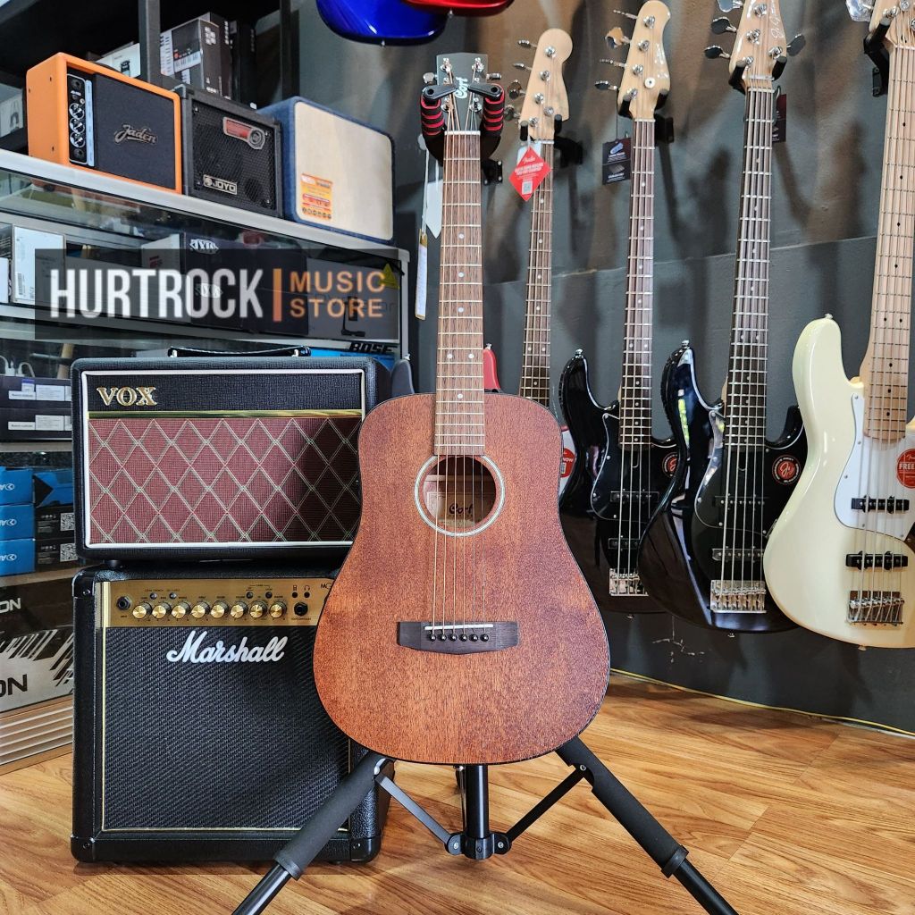 Cort AD MINI-ME-OP-W Acoustic Guitar w/Bag, Mahogany