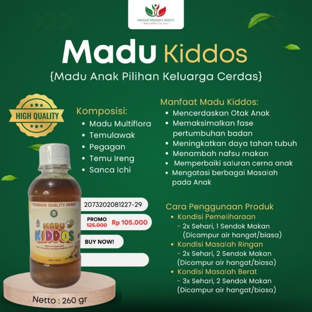 

Madu Kiddos | Madu Anak Pilihan Keluarga Cerdas