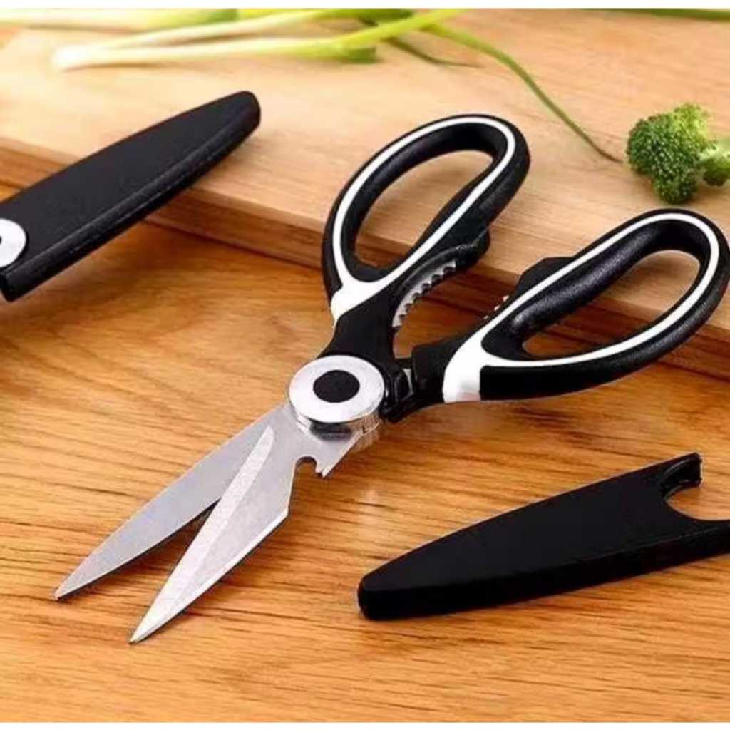 RTG Grosir Gunting Besar Tutup Gunting Daging Serbaguna Gunting Serbaguna Stainless Steel Gunting Da